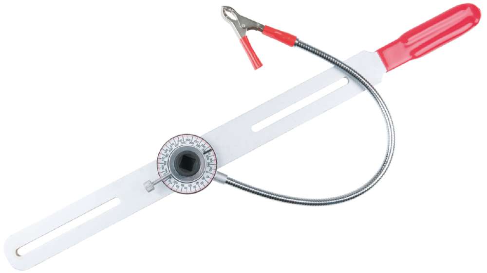 Produktbild KS Tools Zweimassenschwungrad Prüfwerkzeug mit Winkelgradscheibe und Messuhr bild 4