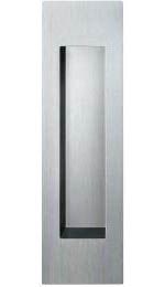 Produktbild FSB Schiebetür-Einlassmuschel,offen, 0 42 4251,eckig,F69 matt