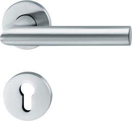 Produktbild FSB Zimmertür-Drückergarnitur WC Edelst.VK8, 0 12 1076 bild 1