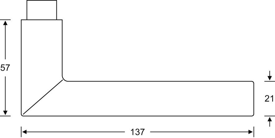Produktbild FSB Zimmertür-Drückergarnitur WC Edelst.VK8, 0 12 1076 bild 2