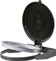 Produktbild Müllsackhalterung Wand 70-120 l, Deckel grau