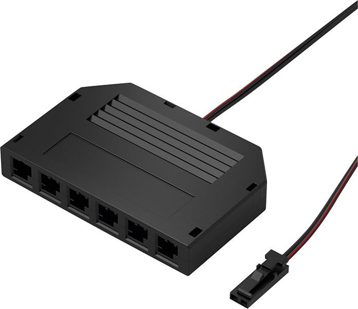 Produktbild Magic LED 6-fach Verteiler 12V L 2000mm, schwarz