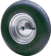 Produktbild CAPITO Luftrad 400/100 mit Kugelmit 17mm Schraubachse