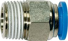 Produktbild Riegler Steckverschraubung B-Ser.R1/2 aus Kunststoff D10