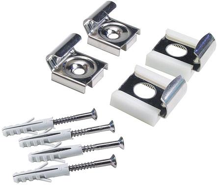 Produktbild Sanitop Wingenroth Spiegelklammern-Satz chrom