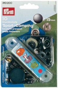 Produktbild Pösamo Druckknopf Sport+Camping (SB) MS-brün. 15,0mm a 10St