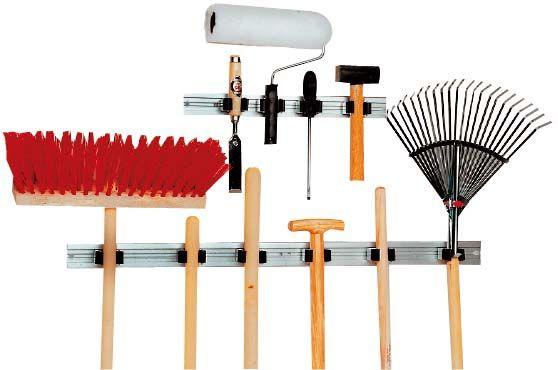 Produktbild Prax Gerätehalter-Schiene mit 3 Halter