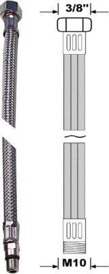 Produktbild Sanitop Wingenroth flex. Anschlussschlauch M8 500 mm