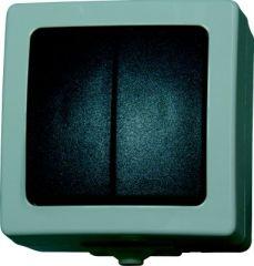 Produktbild Kopp Serienschalter AP/FR Nautic grau