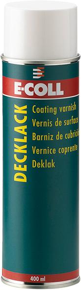 Produktbild E-Coll EU Decklack 400ml schwarz-matt