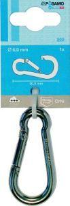 Produktbild Pösamo Feuerwehr Karabinerhaken A2 60x 6mm a 1 Stk.