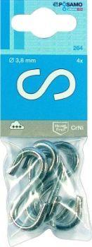 Produktbild Pösamo Not S-Haken (SB) A2 3,8mm