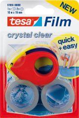 Produktbild Tesa tesafilm m. Mini Abroller2Rll. 10m:19mm kristallkl
