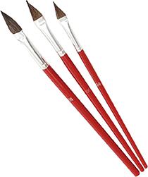 Produktbild Nölle Ausbesserungspinsel-Set 3tlg. Gr. 4,6,8