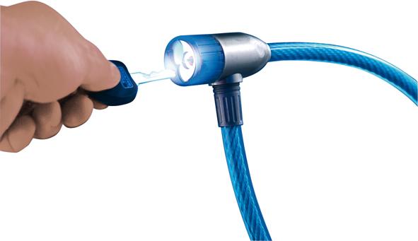 Produktbild Burgwächter Seilschloss mit Licht 340L 65