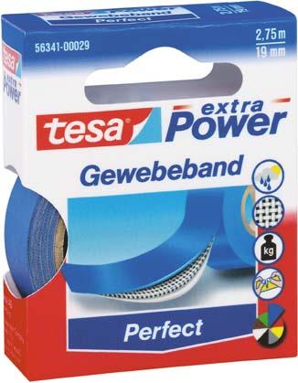Produktbild Tesa extra Power blau 2,75m:19mm Gewebeband