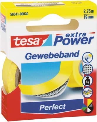 Produktbild Tesa extra Power gelb 2,75m:19mm Gewebeband