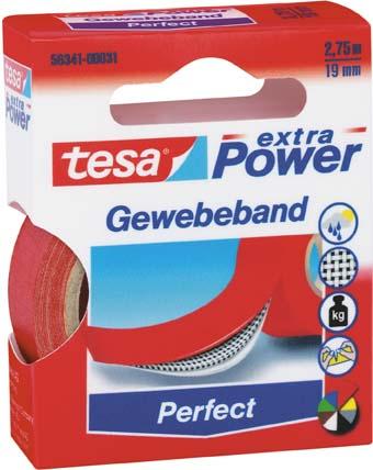 Produktbild Tesa extra Power rot 2,75m:19mm Gewebeband