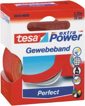 Produktbild Tesa extra Power rot 2,75m:38mm Gewebeband