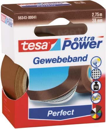 Produktbild Tesa extra Power braun 2,75 m:38 mm Gewebeband