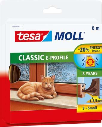 Produktbild Tesa E-Profil-Dichtung braun 6m:9mm bild 2