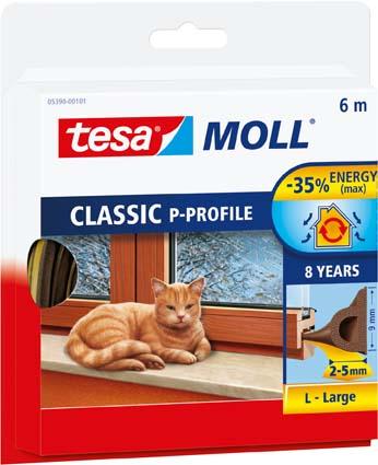 Produktbild Tesa P-Profil-Dichtung braun 6m:9mm tesa 5390 bild 2