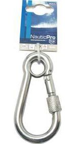 Produktbild Pösamo Karabinerhaken m. Mutter (SB) A4 100x10mm a 1 Stk.