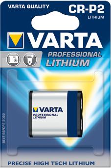 Produktbild VARTA Batterie Profess. CR P2 1er Blister, 6,0V