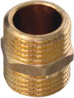 Produktbild Sanitop Wingenroth Doppelnippel messing 1/2"