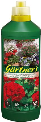 Produktbild Gärtner's Aktiv-Pflanzennahrung 1 l