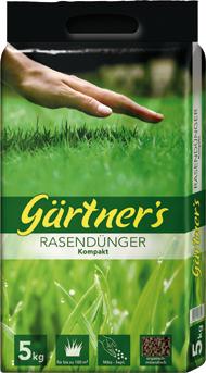 Produktbild Gärtner`s Rasendünger mit Sofort- u. Langzeitwirkung, 5 kg