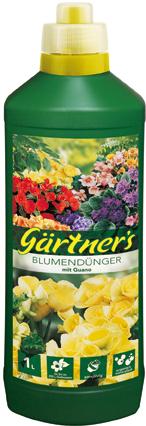 Produktbild Gärtner`s Blumendünger mit Guano, 1 l