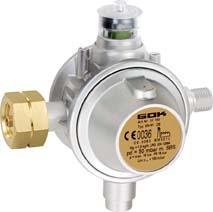 Produktbild GOK Niederdruckregler Propan Typ EN61-DS PS 16 bar