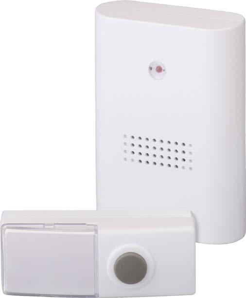 Produktbild Heidemann Funkgong-Set HX One, 100mweiß, m. Gütelclip