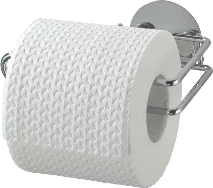 Produktbild Wenko Toilettenpapierhalter Turbo-Loc, Chrom,14x9x6cm