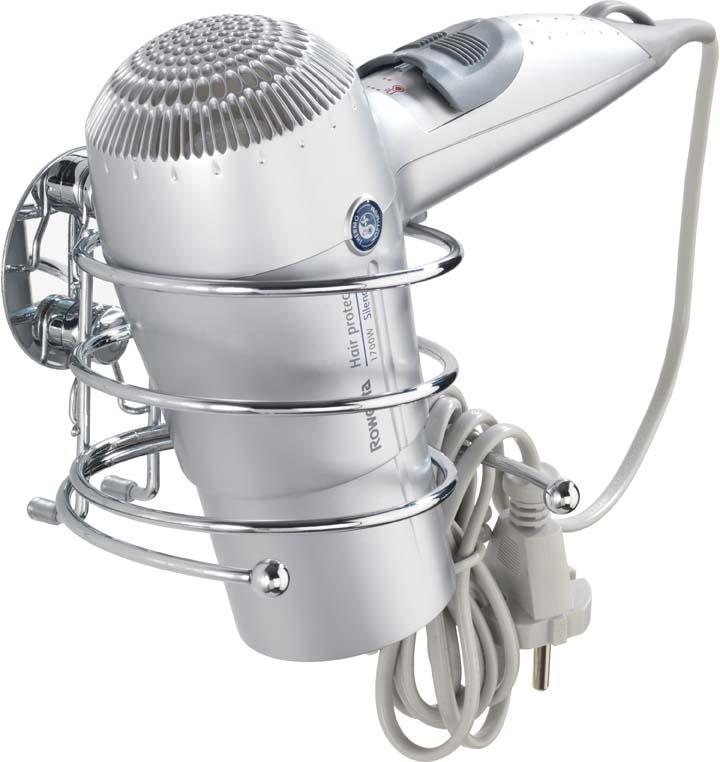 Produktbild Wenko Haartrocknerhalter Turbo-Loc, Chrom,14x11,5x7,5 cm