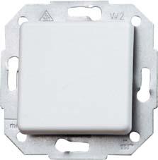 Produktbild Kopp Taster 10 AX, 250 V EUROPA, arktis