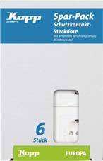 Produktbild Kopp Schuko-Steckdose 1-f. UP m. Kinderschutz EUROPA ar bild 2