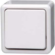 Produktbild Kopp Universalschalter AP arktis weiss