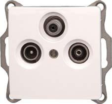 Produktbild Kopp Antennensteckdose UP TV/RF/SAT PARIS arkt. bild 1