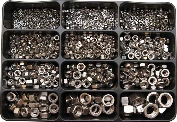 Produktbild E-Norm Montagekoffer 46 DIN 934 Edelstahl A2 bild 1