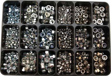 Produktbild E-Norm Montagekoffer 53 DIN 934/985/1587 zn/A2