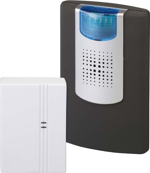 Produktbild Heidemann Funkgong-Set HX Action 150m, anthrazit,Rufsensor