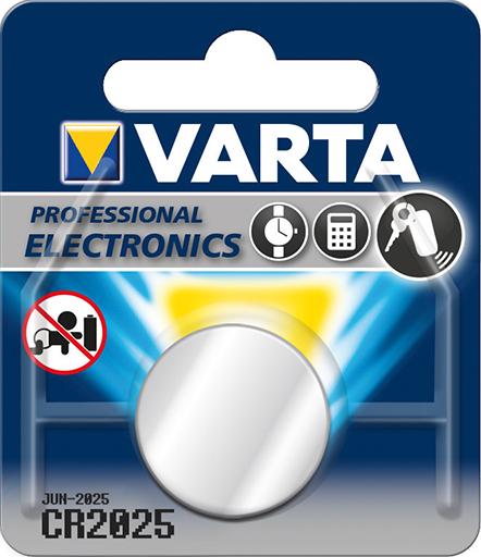 Produktbild VARTA Electronics CR 2025