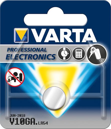 Produktbild VARTA Electronics AlkaliV10GA 1erBli., 1,5V