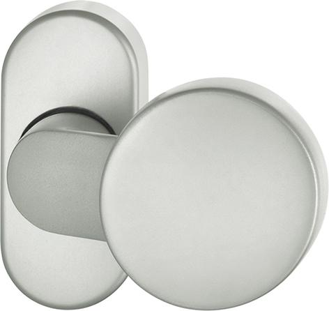 Produktbild FSB PT-Türknopf, 07 0809,a. Ros.,oval,F69