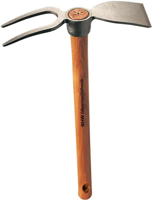 Produktbild SHW Rex Häckchen mit Breitblatt 2 Zinken, Stiel 40 cm