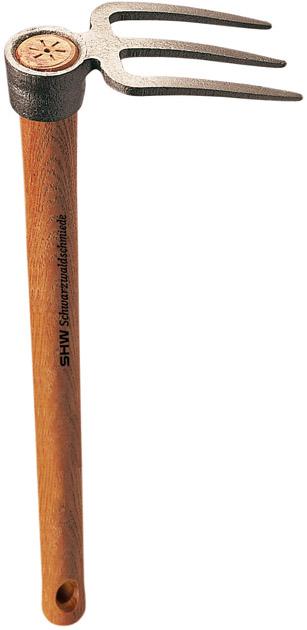 Produktbild SHW Rex Häckchen mit 3 Zinken, Stiel 40 cm