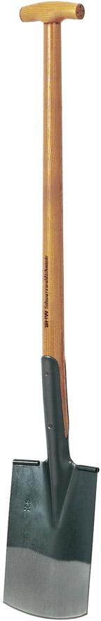 Produktbild SHW Rex Gärtnerspaten mit Tritt und Eschen-T-Stiel