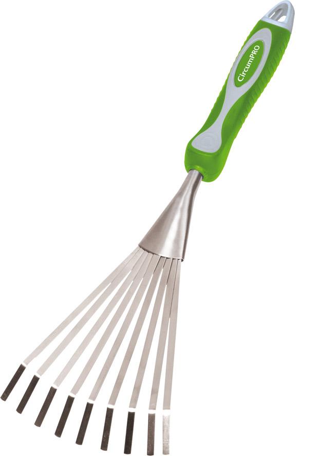 Produktbild CircumPro Fächerbesen Edelstahl Ergo-Griff